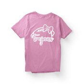 USC Trojans Youth Team Trojan Pink Trojan Bow Football T-Shirt